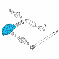 OEM BMW X4 FINAL DRIVE (FRONT AXLE) Diagram - 31-50-8-487-443