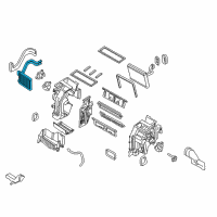 OEM 2012 Kia Optima Core Assembly-Heater Diagram - 971383S000