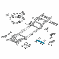 OEM 2022 Ram 1500 CROSMEMBE-Transmission Diagram - 68401314AC