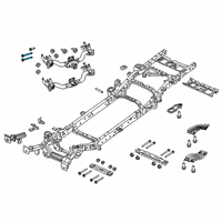 OEM Ram 1500 Bolt-HEXAGON Head Diagram - 6508014AA