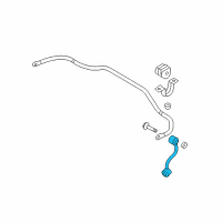 OEM Nissan Rogue Sport Link Complete-STABILIZER Rear, RH Diagram - 55618-JY00B
