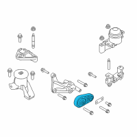 OEM 2010 Ford Fusion Torque Strut Diagram - 9E5Z-6068-A