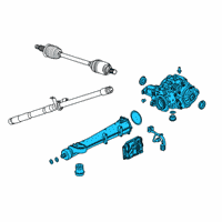 OEM Buick Envision Differential Assembly Diagram - 84751373