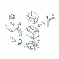 OEM Hyundai Elantra Wiring Assembly-Transmission Ground Diagram - 91865-F3030