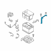 OEM 2020 Hyundai Elantra Clamp-Battery Diagram - 37160-3X100