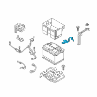 OEM Hyundai Battery Sensor Assembly Diagram - 37180-F2100