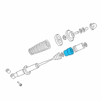 OEM 2000 Honda CR-V End, RR. Dust Cover Diagram - 52688-S10-004