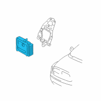 OEM 2004 Dodge Ram 3500 Module-Transmission Control Diagram - 56040479AG