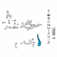 OEM 2012 Cadillac CTS Knuckle Diagram - 15775069