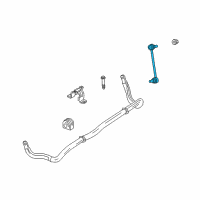 OEM 2014 Dodge Journey Link-STABILIZER Bar Diagram - 4766962AA