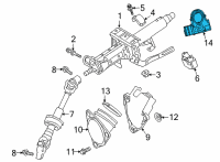 OEM 2021 Toyota Highlander Sensor Diagram - 8924B-06170