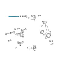 OEM 2022 Lexus GX460 Bolt, FLANGE Diagram - 90105-A0095