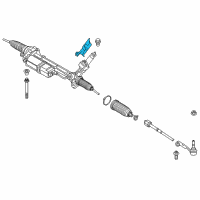 OEM BMW STEERING BOX HEAT RESISTANT Diagram - 32-10-6-859-007