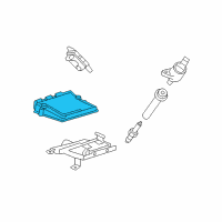 OEM Mercury Montego PCM Diagram - 7U7Z-12A650-MCRM