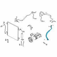 OEM Infiniti QX56 Hose Flexible, Low Diagram - 92481-1LA0A