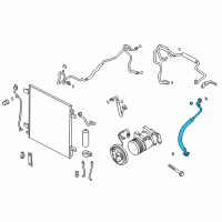 OEM Infiniti QX56 Hose-Flexible, Low Diagram - 92480-1LA0A