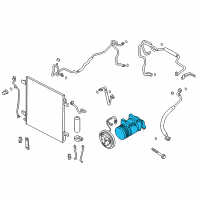 OEM 2013 Infiniti QX56 COMPRESSR Wo Cl Diagram - 92610-1LA0B