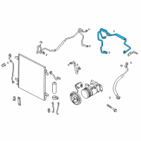 OEM Infiniti QX56 Pipe Front Cooler, Low A Diagram - 92451-1LA0A