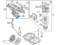 OEM 2020 Hyundai Accent Gasket-Throttle Body Diagram - 28313-2M100