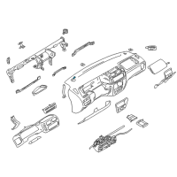 OEM 2004 Chevrolet Tracker Door Check Bolt Diagram - 11514753