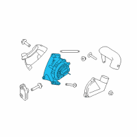 OEM Mercury Mariner Alternator Diagram - 8L8Z-10346-A