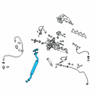 OEM Buick Cascada Oil Return Tube Diagram - 55569867