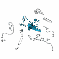 OEM 2018 Buick Cascada Turbocharger Diagram - 55500596