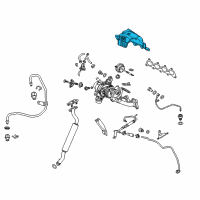 OEM Buick Cascada Heat Shield Diagram - 55590435