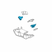 OEM 2004 Ford Mustang Front Mount Diagram - XR3Z-6038-BA