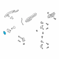 OEM Lincoln Corsair HANDLE ASY - DOOR - INNER Diagram - LJ7Z-7822601-AA