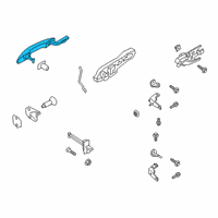 OEM Lincoln Corsair HANDLE ASY - DOOR - OUTER Diagram - LJ7Z-7822404-BAPTM