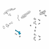 OEM 2022 Ford Escape Lower Hinge Diagram - JX7Z-5822810-A