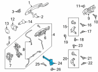 OEM Lincoln Corsair CHECK ASY - DOOR Diagram - LJ7Z-7823552-A