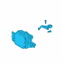 OEM 2018 Lexus LS500 Sensor Assembly, MILLIME Diagram - 88210-50181