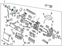 OEM 2021 Hyundai Sonata Cam-Mode, LH Diagram - 97212-L5100