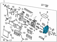 OEM 2022 Hyundai Sonata Case-Heater, RH Diagram - 97135-L5300