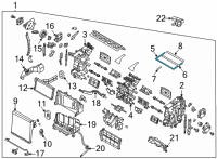 OEM Kia K5 Seal-Duct NO1 Diagram - 97245L1000