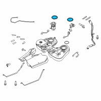 OEM 2012 Ford Explorer Lock Ring Diagram - BB5Z-9C385-A