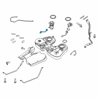 OEM 2012 Ford Explorer Fuel Gauge Sending Unit Diagram - BB5Z-9A299-A