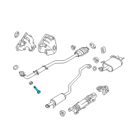 OEM Nissan Sentra Bolt Diagram - 20606-5L310