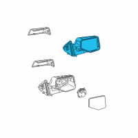 OEM 2006 Ford Ranger Mirror Assembly Diagram - 8L5Z-17683-BA