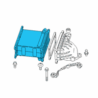 OEM BMW Charge-Air Cooler Diagram - 17-51-7-566-391