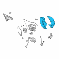 OEM 2015 Honda Accord Set L, Hou*NH797M* Diagram - 76255-T2G-A01ZA