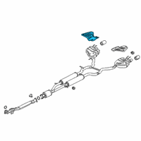 OEM 2020 Acura RDX Plate R, Silencer Baf Diagram - 74654-TJB-A00