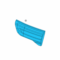 OEM 2013 Lincoln MKX Tail Lamp Diagram - BA1Z-13405-B