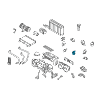 OEM 2008 BMW 535i Actuator For Centre Rear Diagram - 64-11-6-942-989