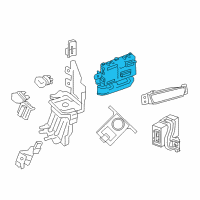 OEM 2018 Nissan Leaf Body Control Module Diagram - 284B1-5SA0A