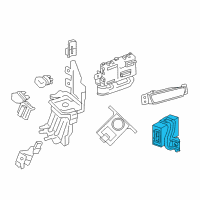 OEM 2018 Nissan Leaf Controller Assy-Can Gateway Diagram - 284U1-5SN0A