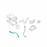 OEM 2009 Hyundai Veracruz Sensor Assembly-Oxygen, Front(LH) Diagram - 39210-3C100