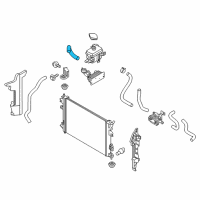 OEM Kia Soul EV Hose-Radiator Lower Diagram - 25415E4200